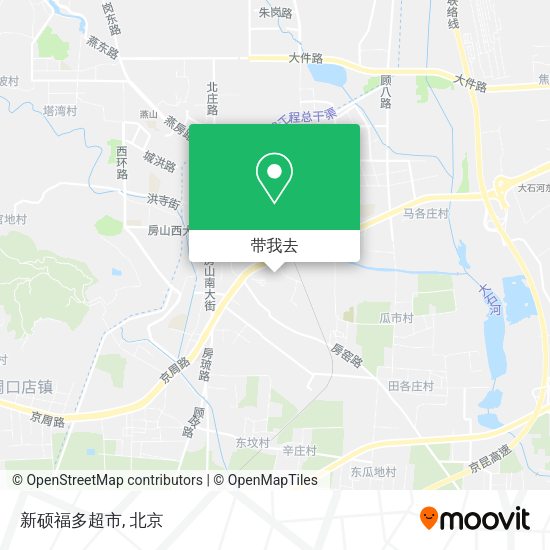 新硕福多超市地图