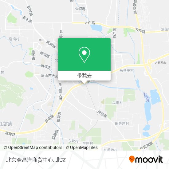 北京金昌海商贸中心地图