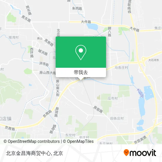 北京金昌海商贸中心地图