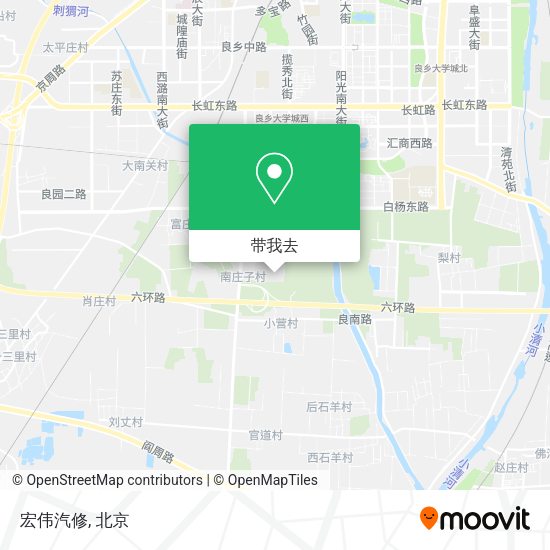 宏伟汽修地图
