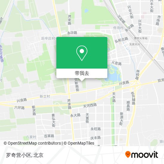 罗奇营小区地图