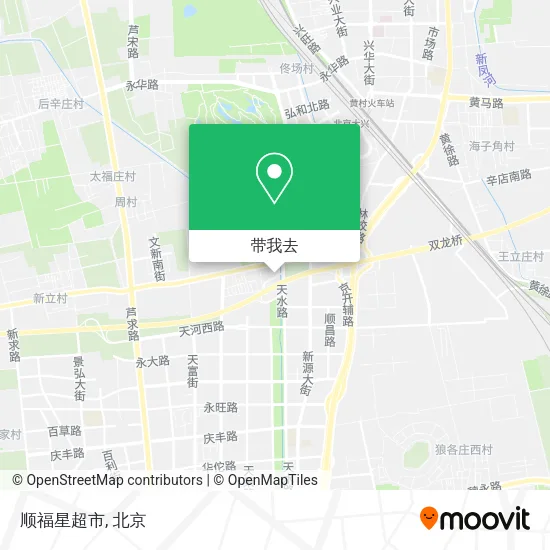 顺福星超市地图