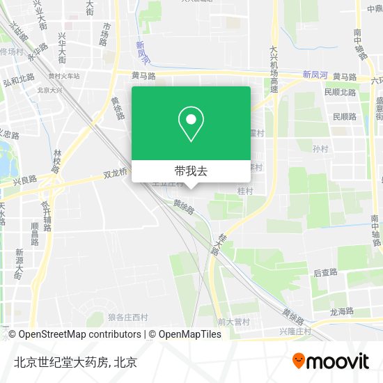 北京世纪堂大药房地图