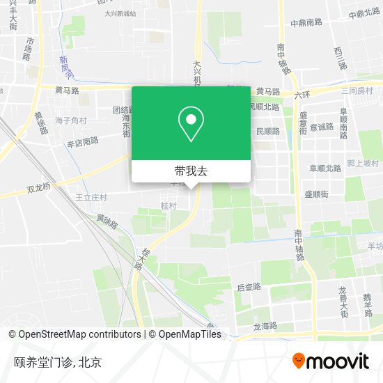颐养堂门诊地图