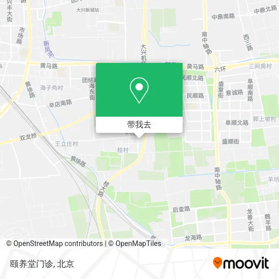 颐养堂门诊地图