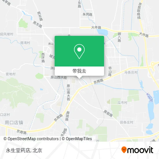 永生堂药店地图