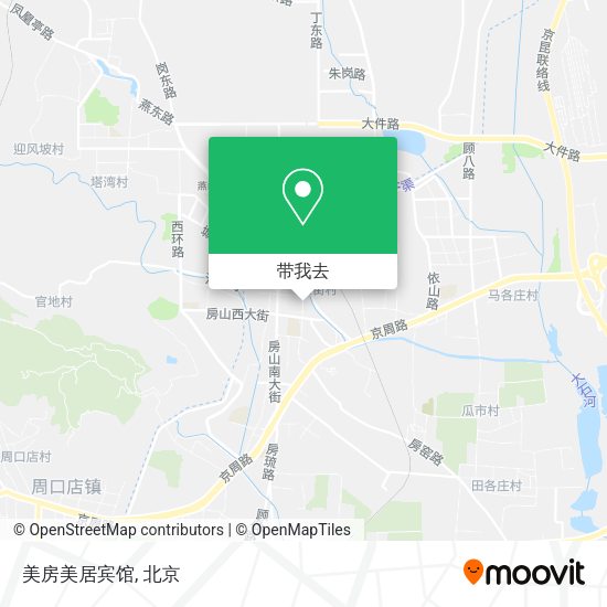 美房美居宾馆地图