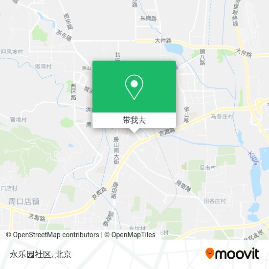 永乐园社区地图