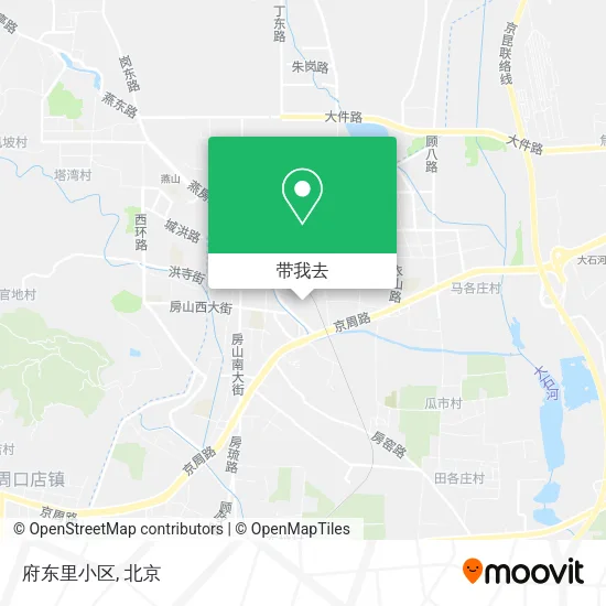 府东里小区地图