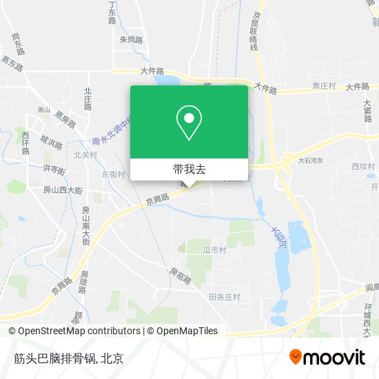筋头巴脑排骨锅地图