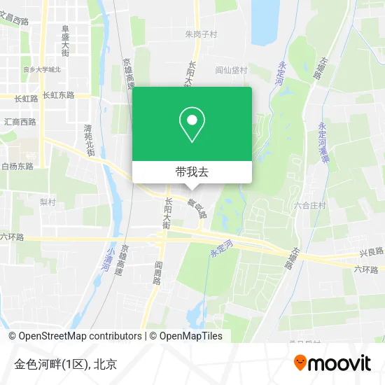 金色河畔(1区)地图