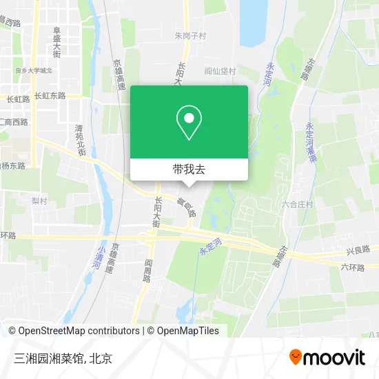 三湘园湘菜馆地图