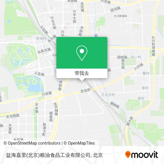 益海嘉里(北京)粮油食品工业有限公司地图