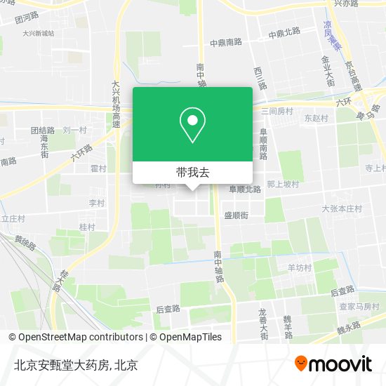 北京安甄堂大药房地图