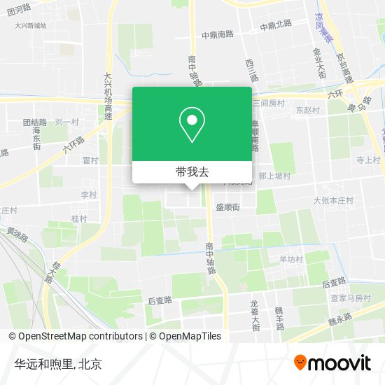 华远和煦里地图