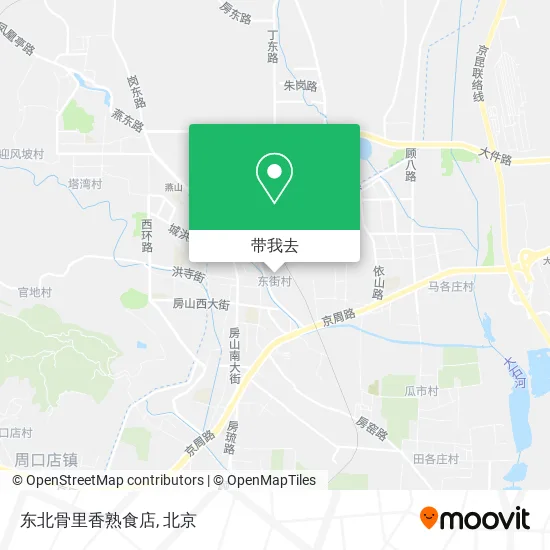 东北骨里香熟食店地图