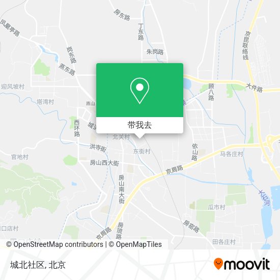 城北社区地图
