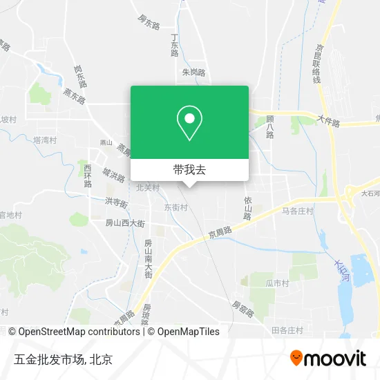 五金批发市场地图