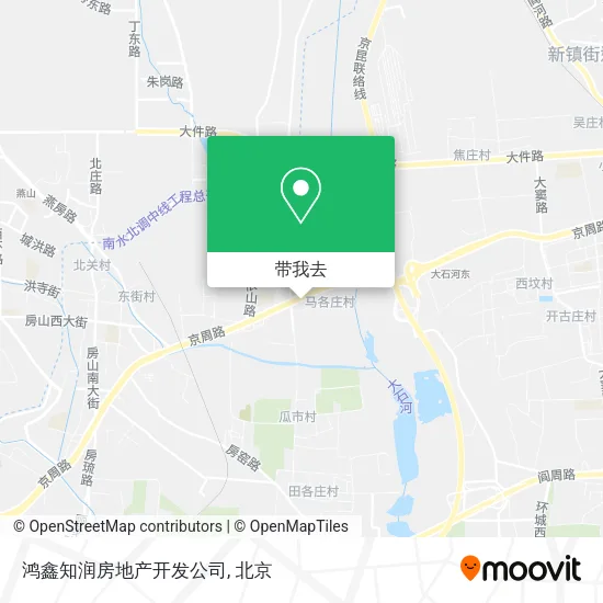鸿鑫知润房地产开发公司地图