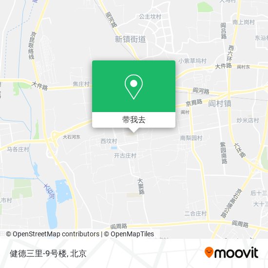 健德三里-9号楼地图