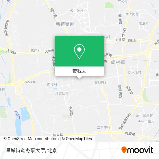 星城街道办事大厅地图