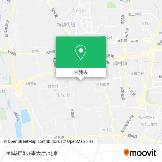 星城街道办事大厅地图