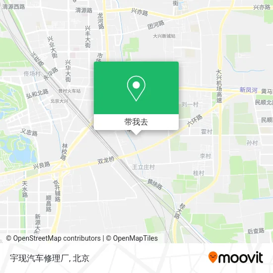 宇现汽车修理厂地图