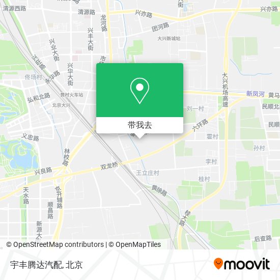 宇丰腾达汽配地图