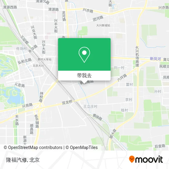 隆福汽修地图