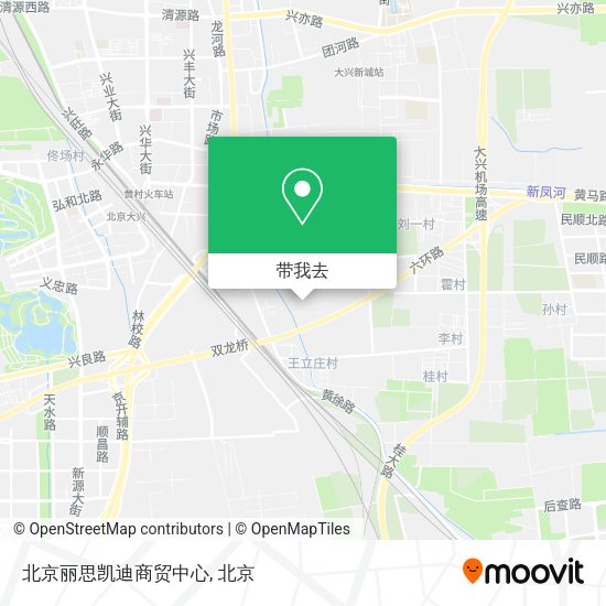 北京丽思凯迪商贸中心地图