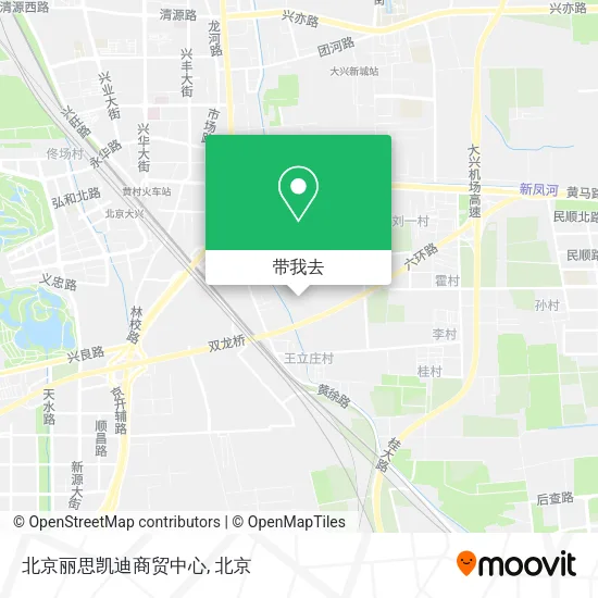 北京丽思凯迪商贸中心地图