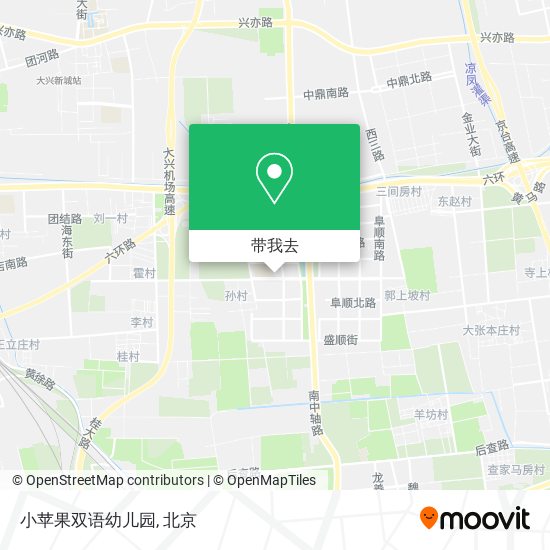 小苹果双语幼儿园地图