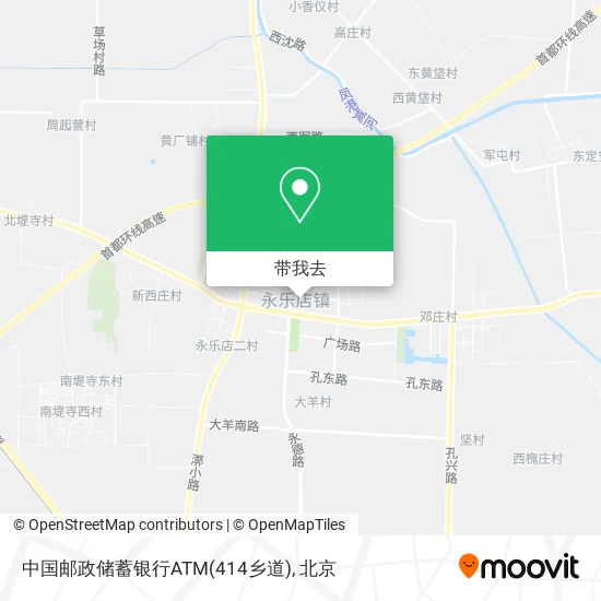 中国邮政储蓄银行ATM(414乡道)地图
