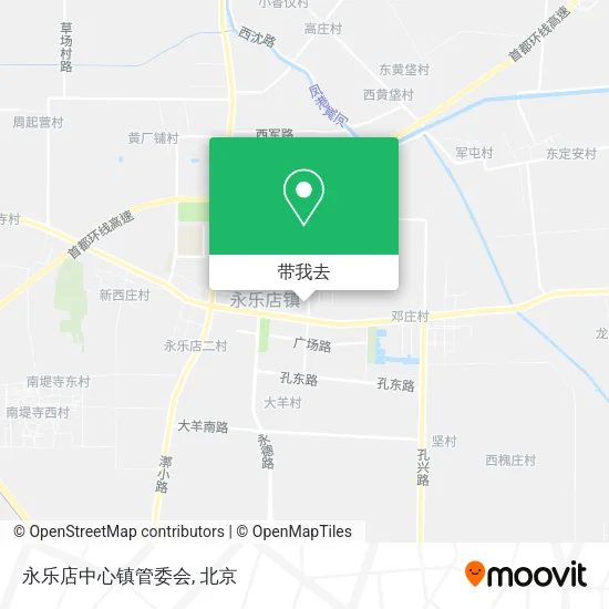 永乐店中心镇管委会地图