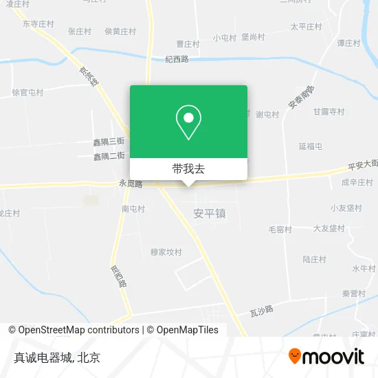 真诚电器城地图