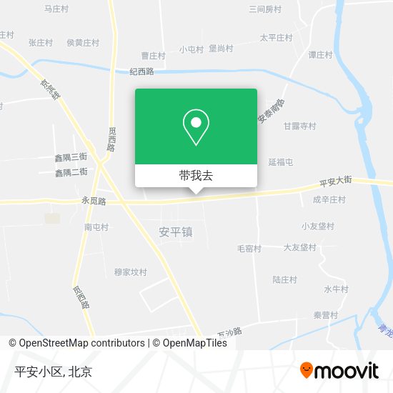 平安小区地图