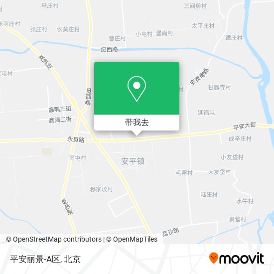 平安丽景-A区地图