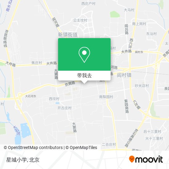 星城小学地图