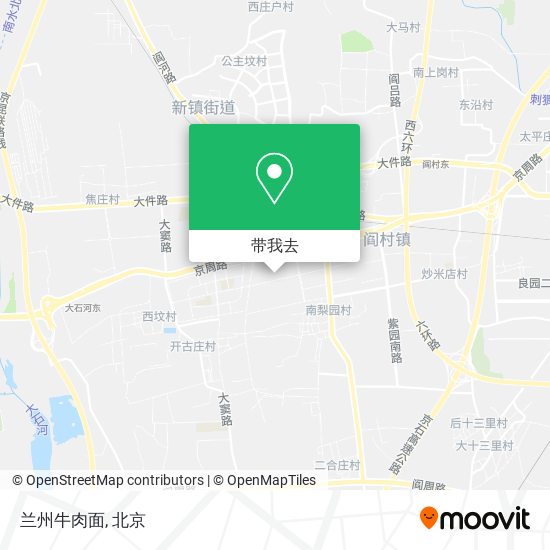 兰州牛肉面地图