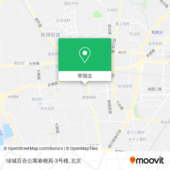 绿城百合公寓春晓苑-3号楼地图