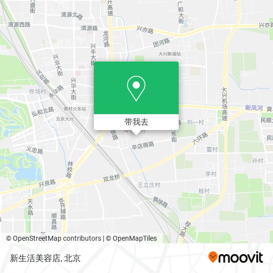 新生活美容店地图