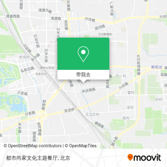 都市尚家文化主题餐厅地图