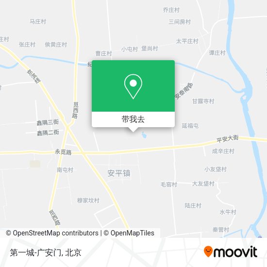 第一城-广安门地图