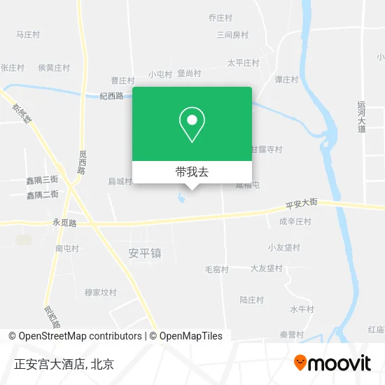 正安宫大酒店地图