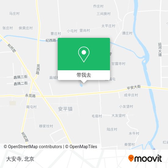 大安寺地图