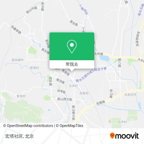 宏塔社区地图