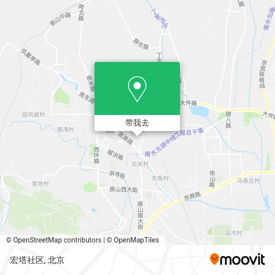 宏塔社区地图