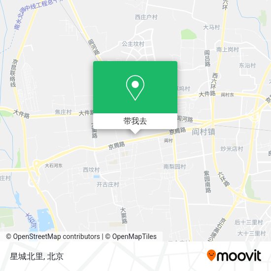 星城北里地图