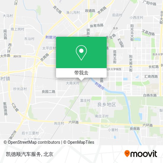 凯德顺汽车服务地图