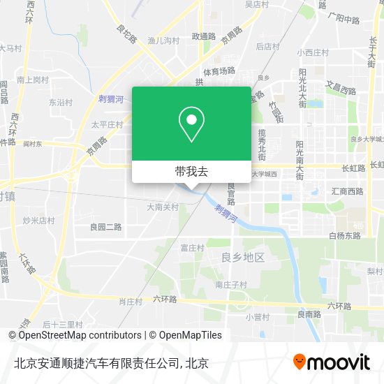 北京安通顺捷汽车有限责任公司地图